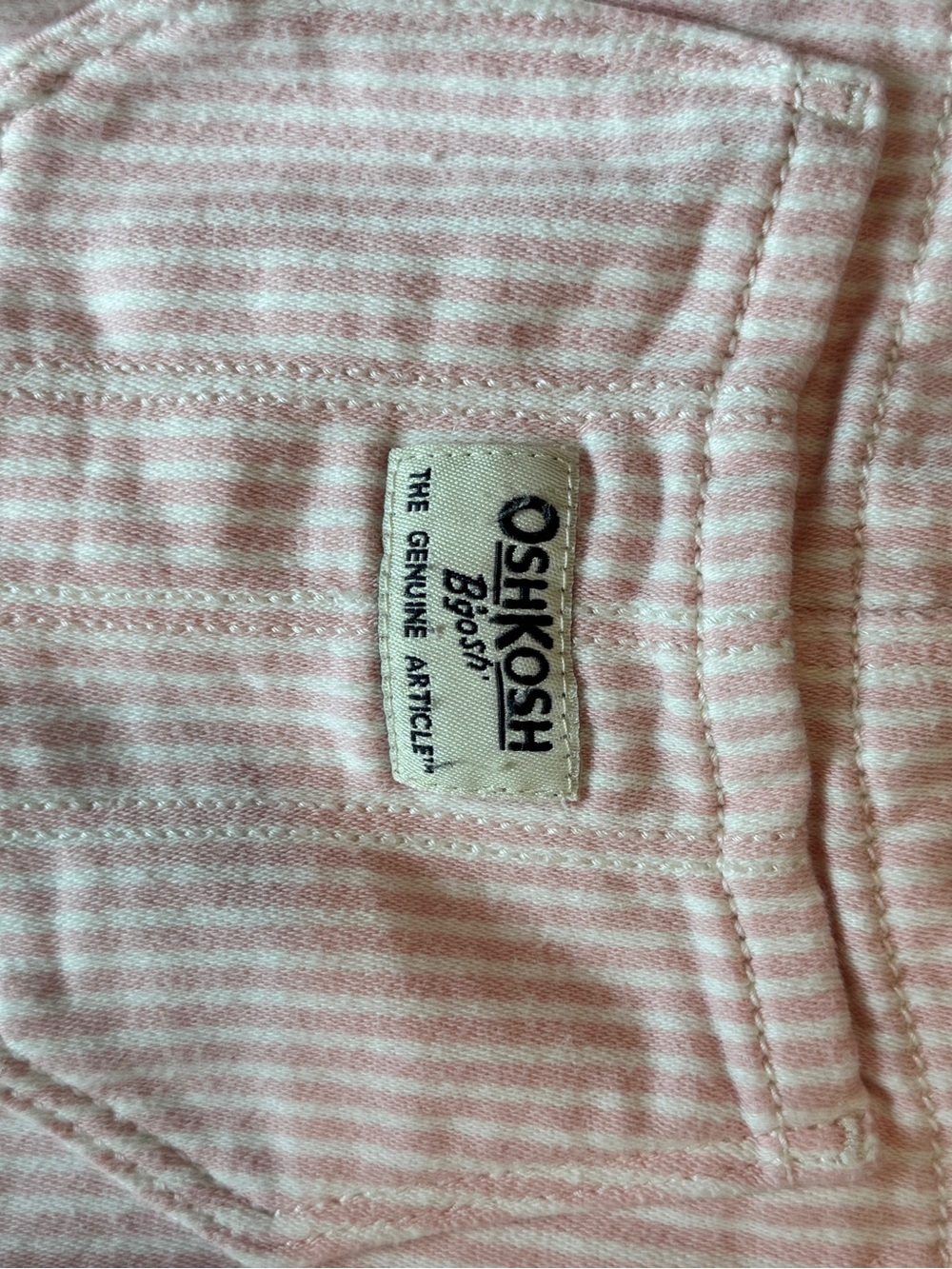 OshKosh B'gosh Pink Stripe Kids One-Piece